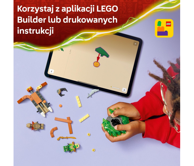 LEGO NINJAGO 71850 Lloyd kontra ziemny potwór na spinnerze - 1473533 - zdjęcie 12